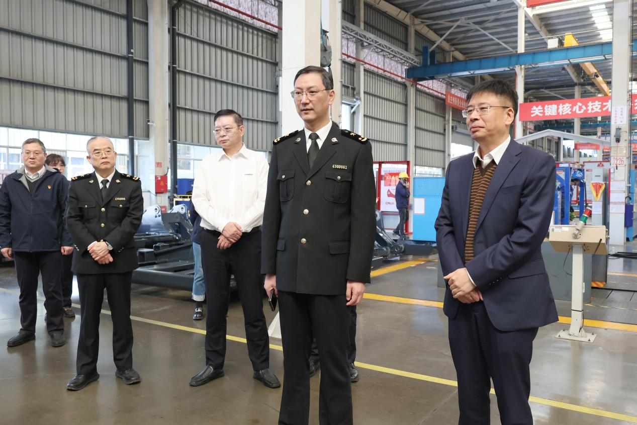 长沙海关关长、党委书记顾炯调研不朽情缘官方网站智能